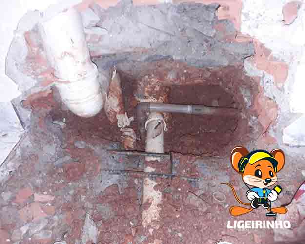 Solução em infiltração de agua Centro SP